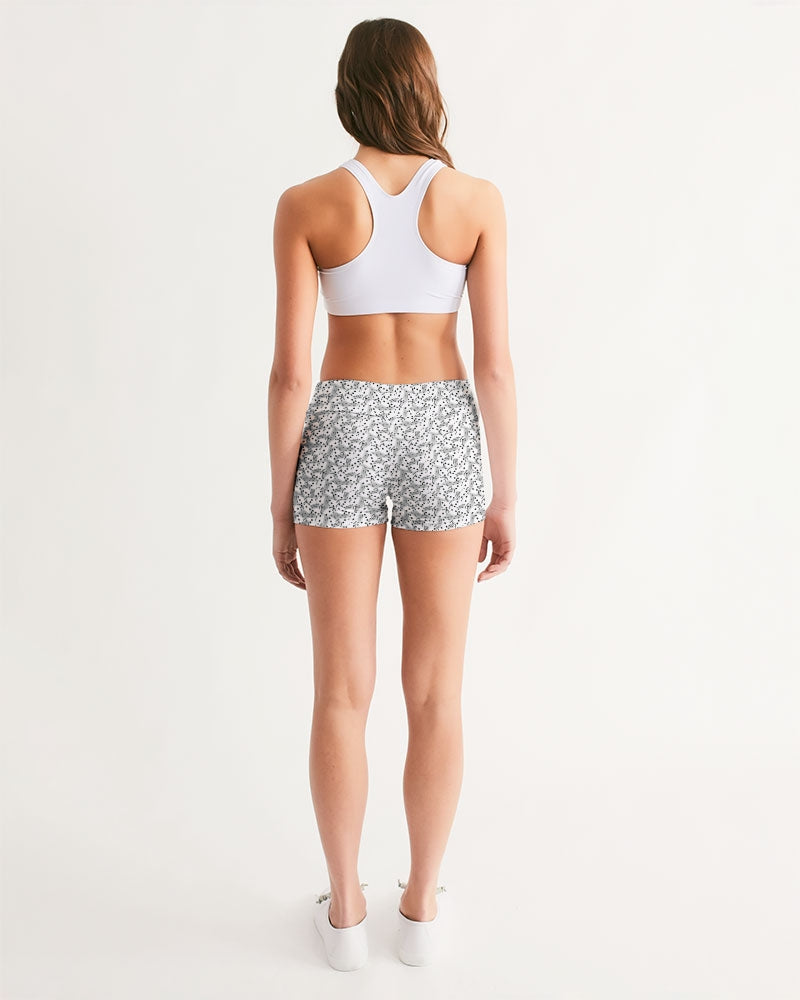 Roll The Dice Women's Mid-Rise Yoga Shorts | Always Get Lucky