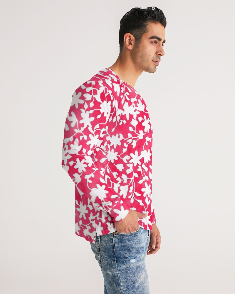 Camo Flower Flame Men's Long Sleeve Tee