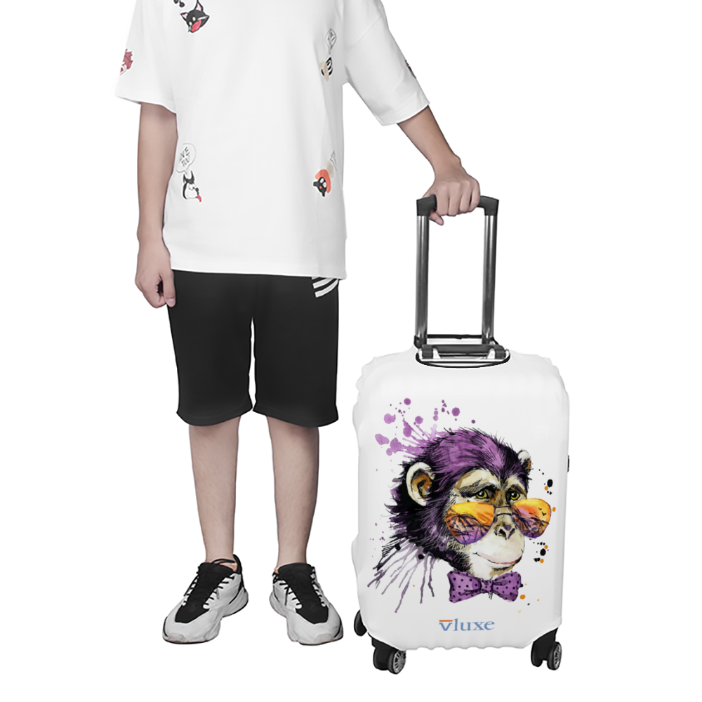 Elton Chimp Luggage Case Cover