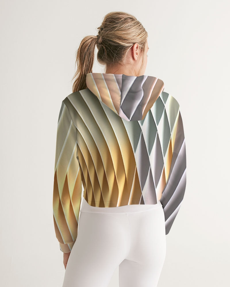 Futura Women's Cropped Hoodie | Always Get Lucky