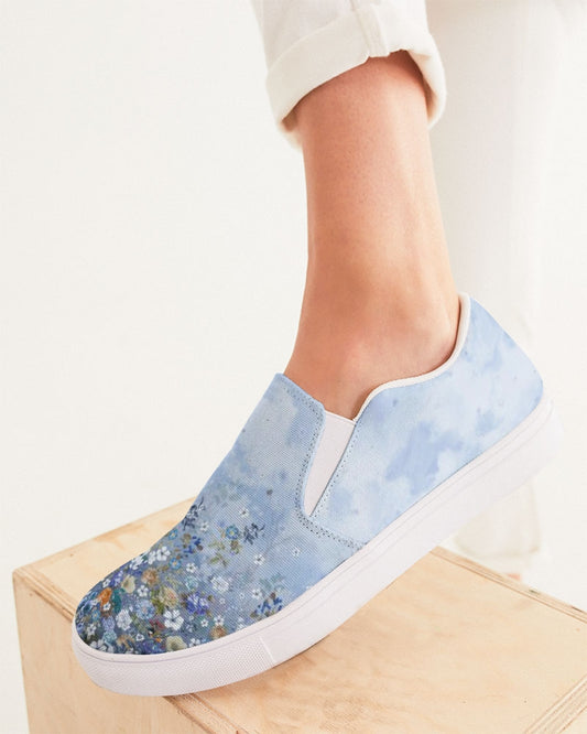 Floral Heavens Women's Slip-On Canvas Shoe