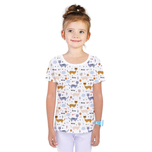 Meow Meow Kids' One Piece Tee
