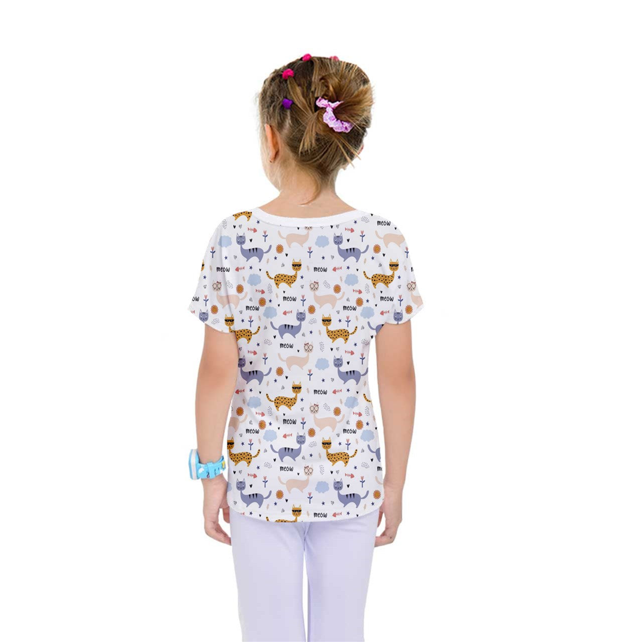 Meow Meow Kids' One Piece Tee