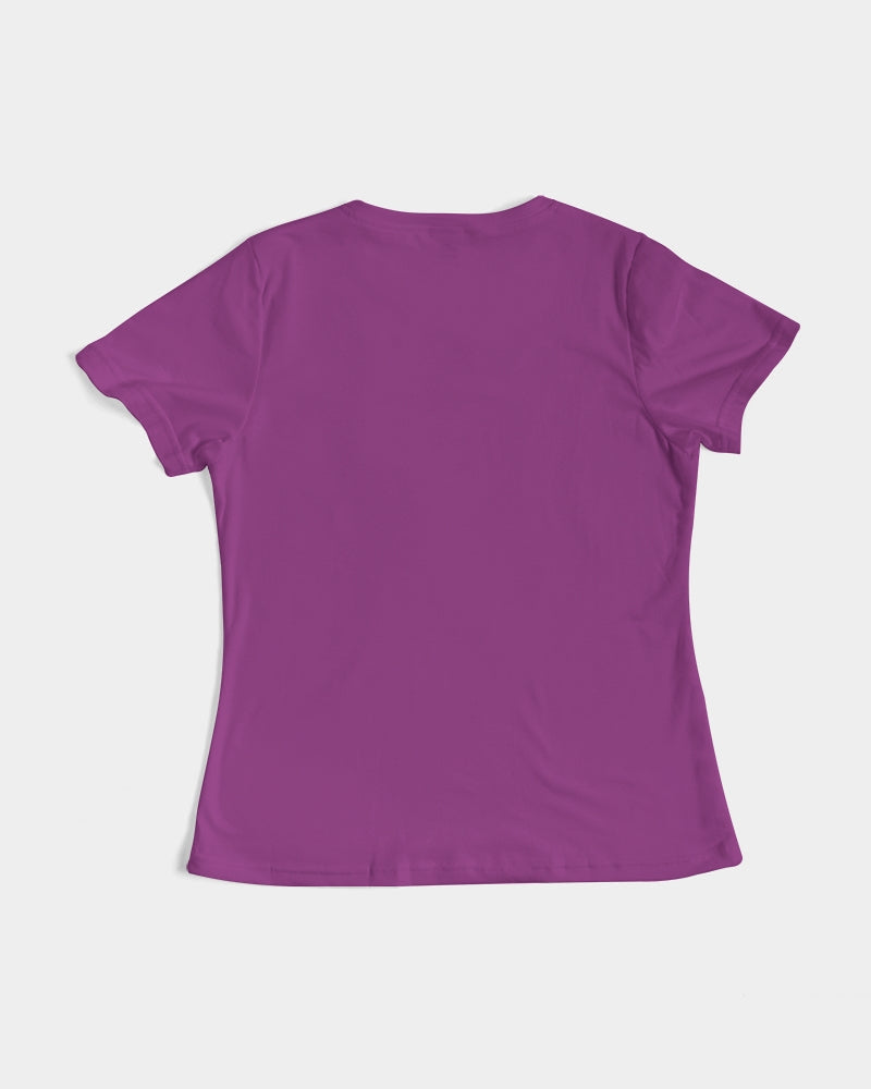 Caffeine Queen Purple Women's Tee