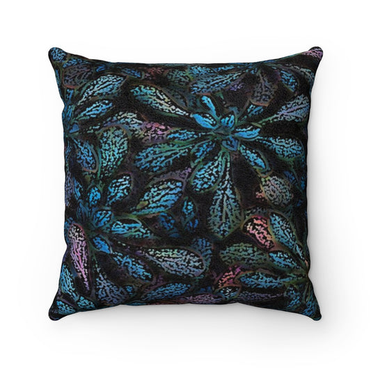 Desert Night Faux Suede Square Pillow