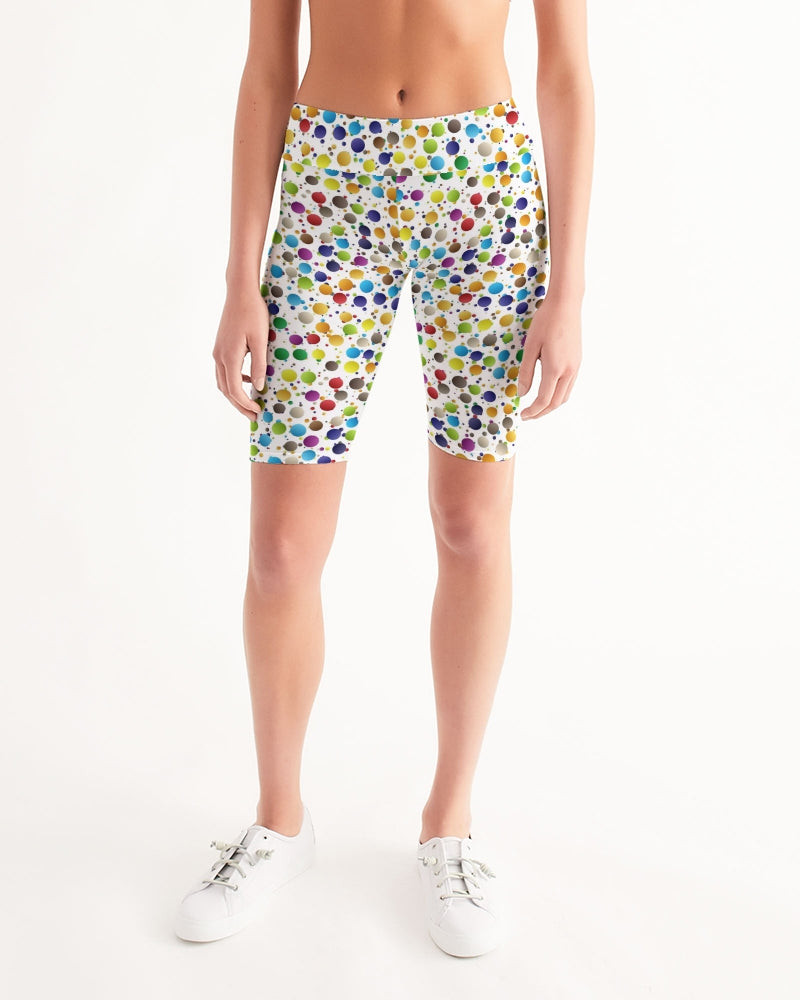 Happiness Women's Mid-Rise Bike Shorts