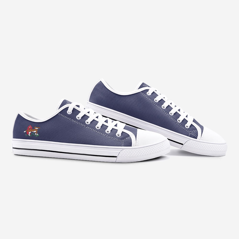 Dog Unisex Low Top Canvas Shoes