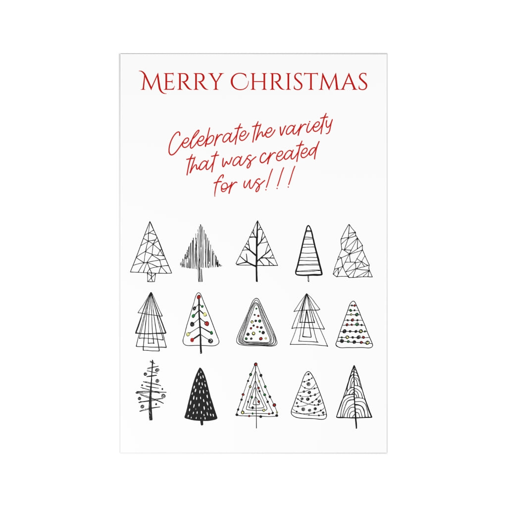 Christmas Diversity Postcards (7 pcs)