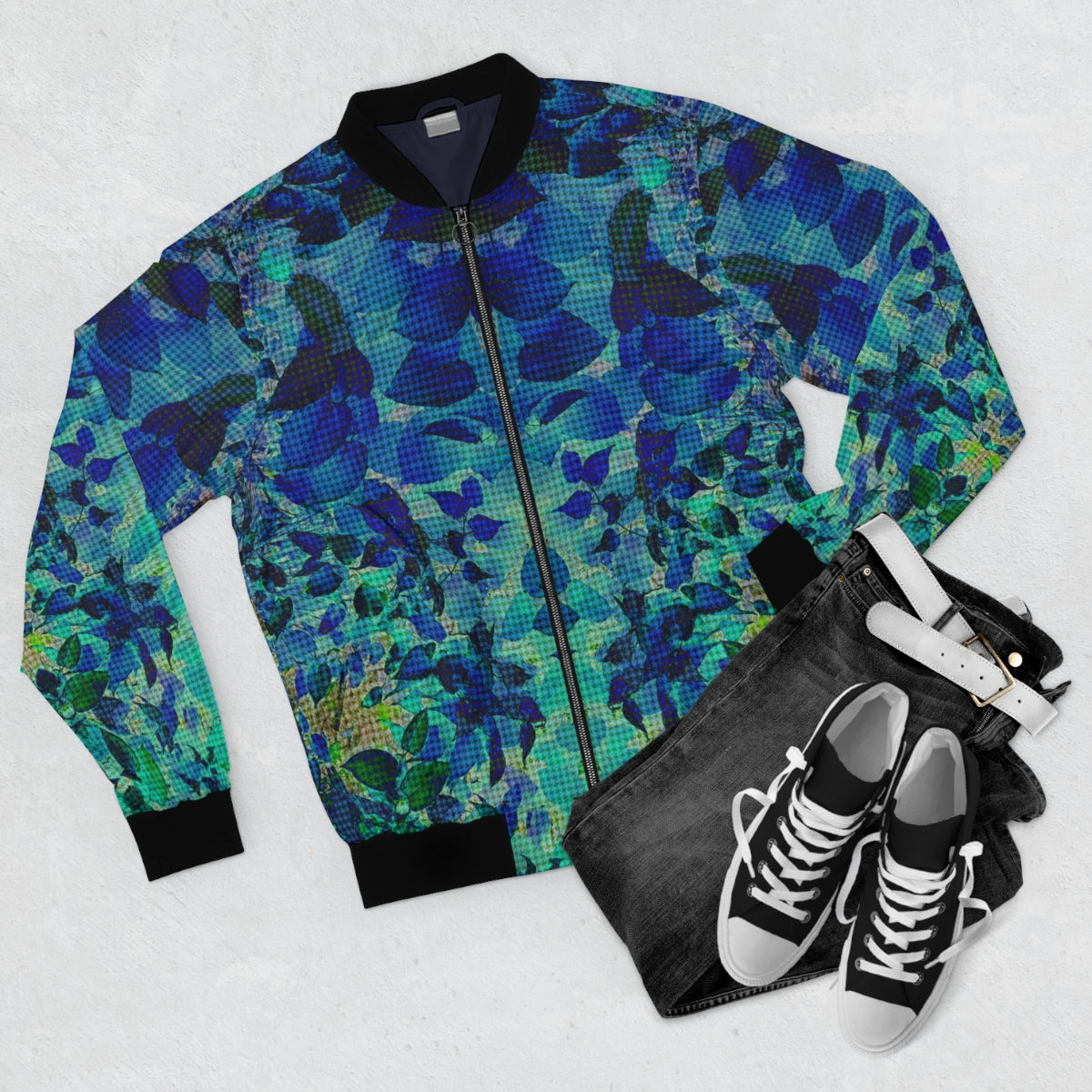 Leafy Hound Men's Bomber Jacket