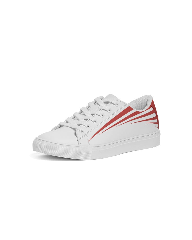 Fly High Red Women's Faux-Leather Sneaker | Vluxe by Lucky Nahum