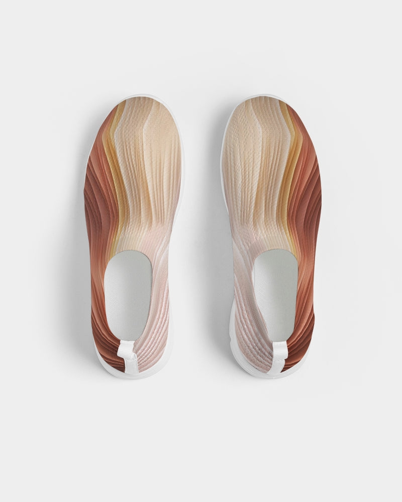 Wavy Gravy Women's Slip-On Flyknit Shoe | Always Get lucky