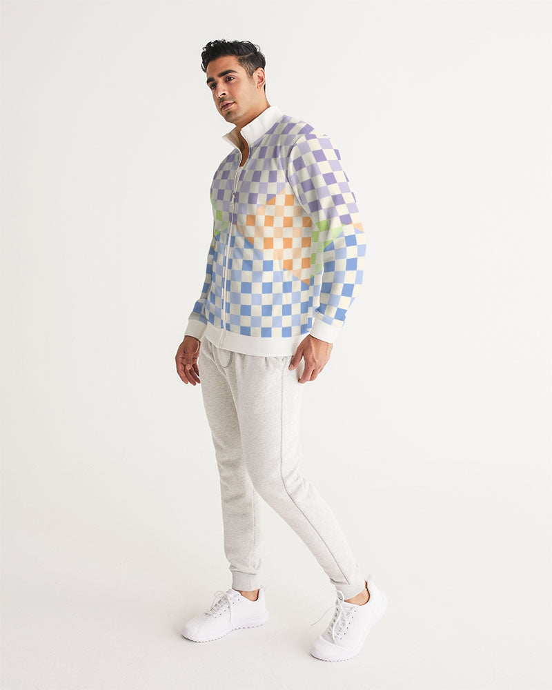 Criss Cross Check Multi Men's Track Jacket