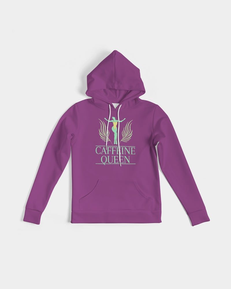 Caffeine Queen Purple Women's Hoodie