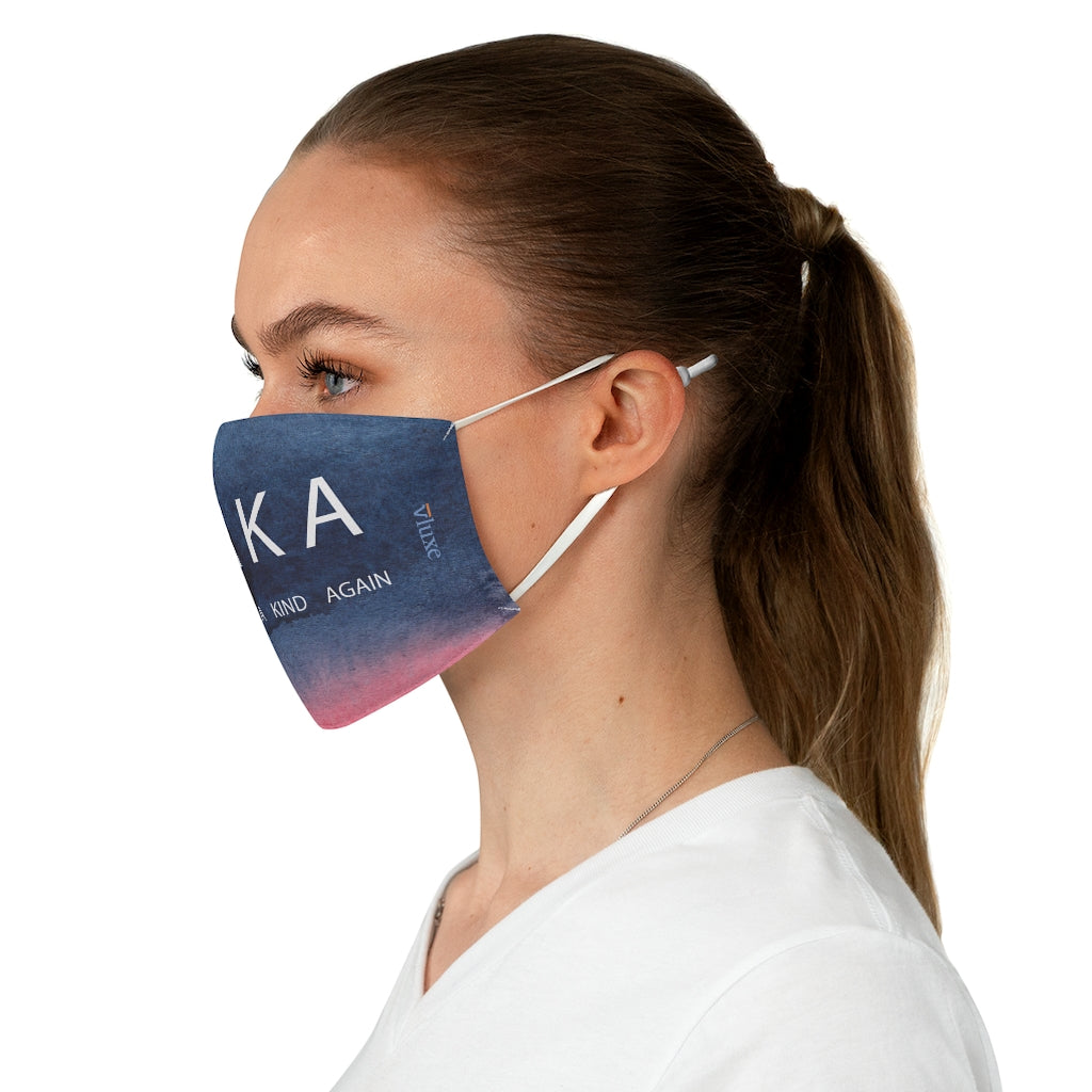 Make America Kind Again Double Layer Fabric Face Mask from Vluxe by Lucky Nahum