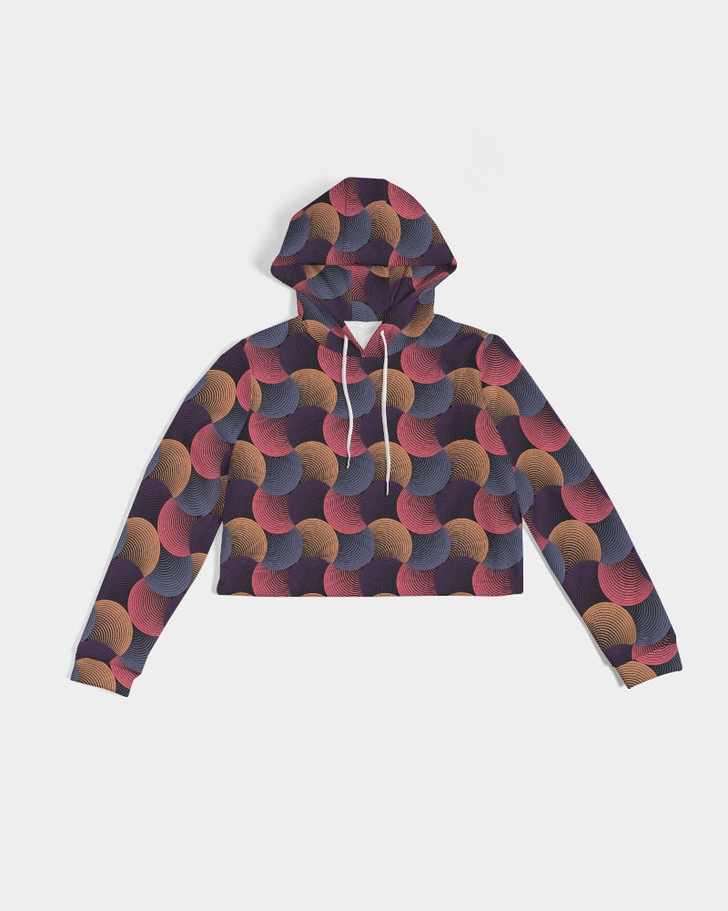 Parquet Women's Cropped Hoodie