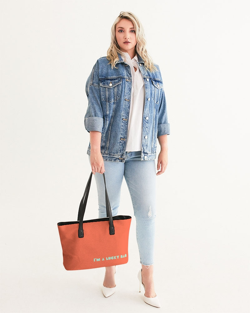 I'm A Lucky Bag Soda Orange Stylish Tote
