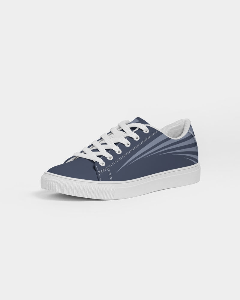Solid State Of Mind Navy Men's Faux-Leather Sneaker