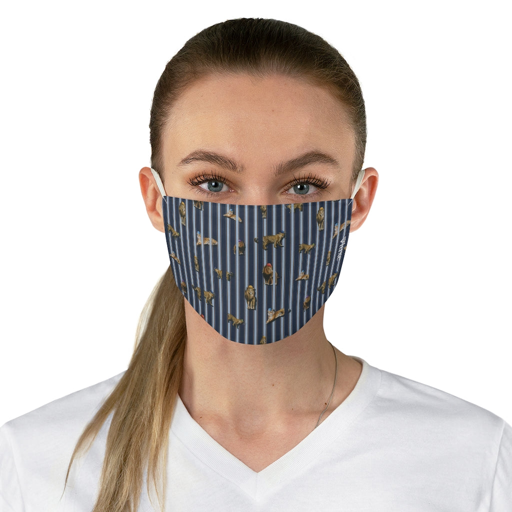 Big Cats Double Layer Fabric Face Mask from Vluxe by Lucky Nahum