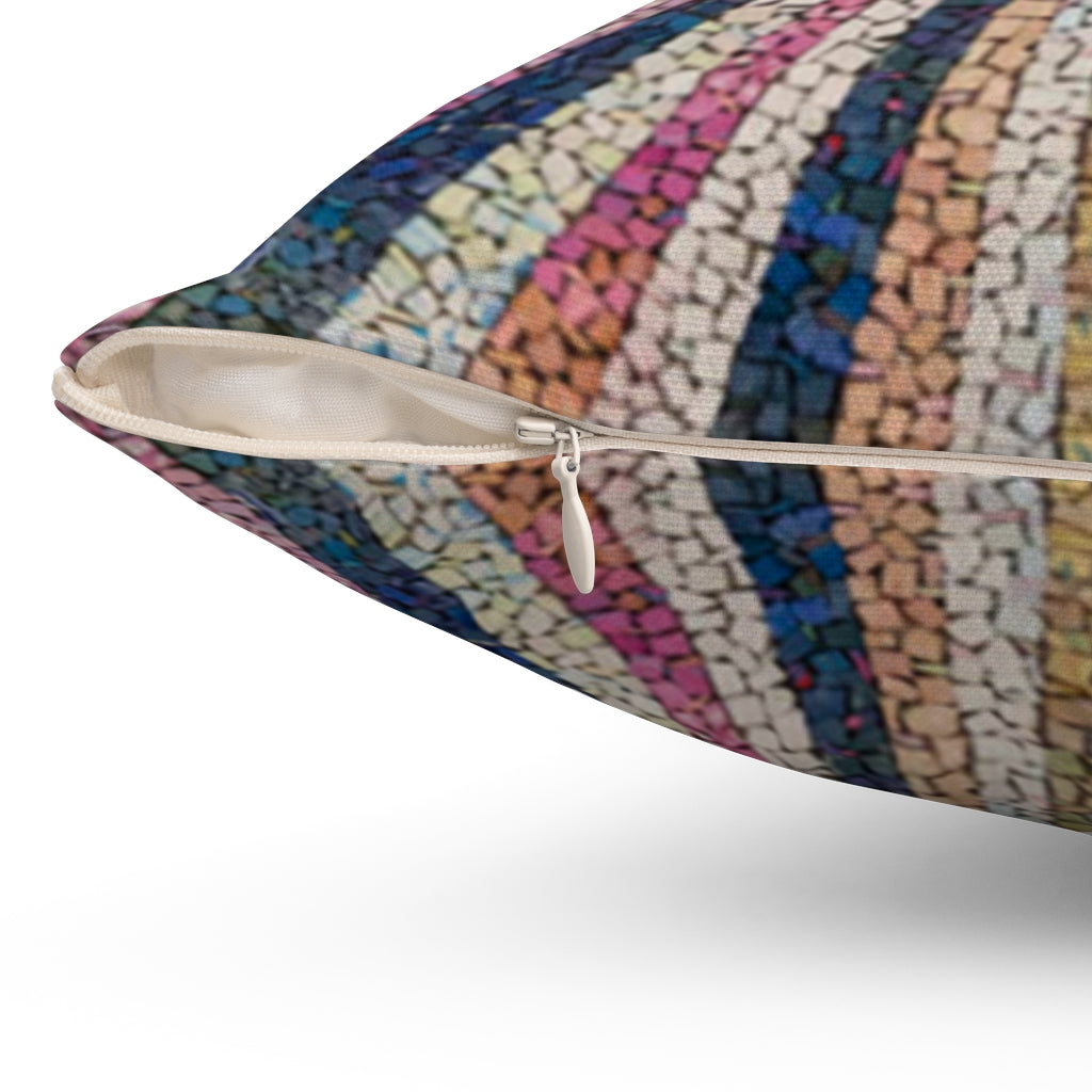 One World Spun Polyester Square Pillow