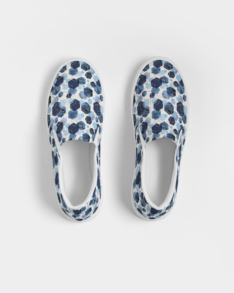 Night Diamonds Women's Slip-On Canvas Shoe