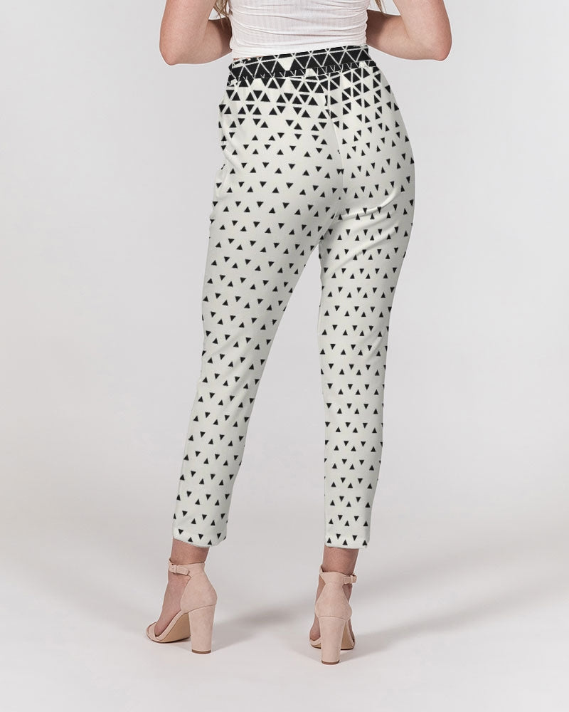 Viterbo Women's Belted Tapered Pants