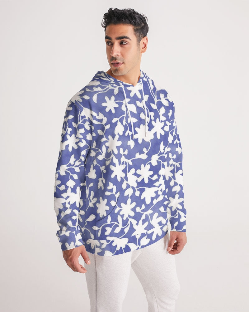 Camo Flower Sky Men's Hoodie