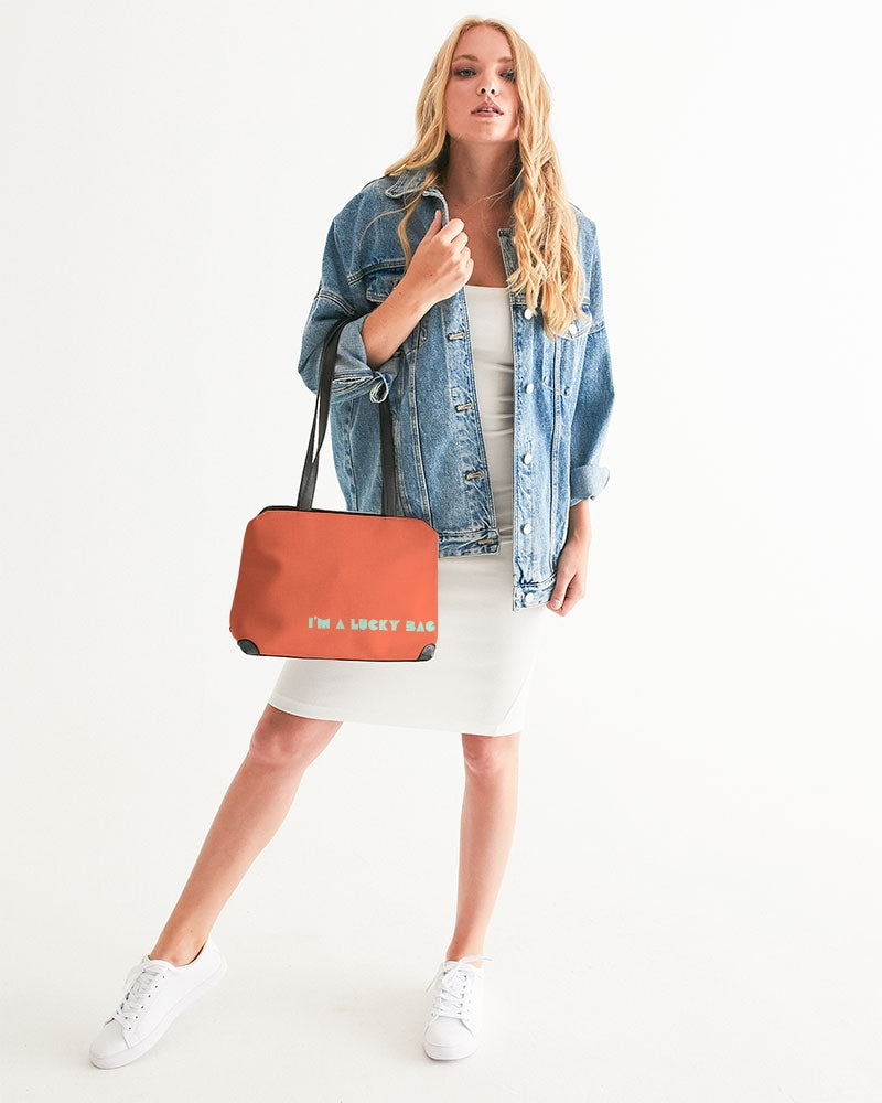 I'm A Lucky Bag Soda Orange Shoulder Bag