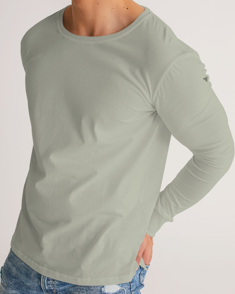 Solid State Of Mind Celery Men's Long Sleeve Tee