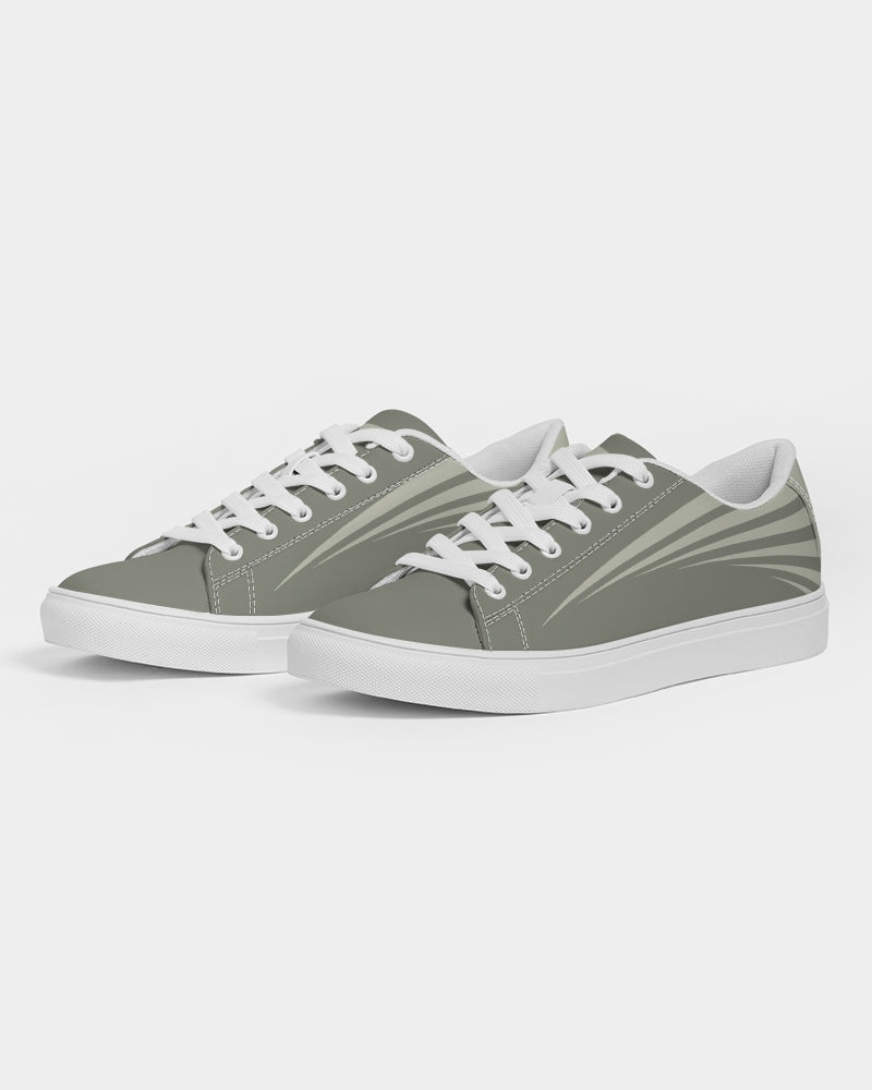 Solid State Of Mind Olive Men's Faux-Leather Sneaker