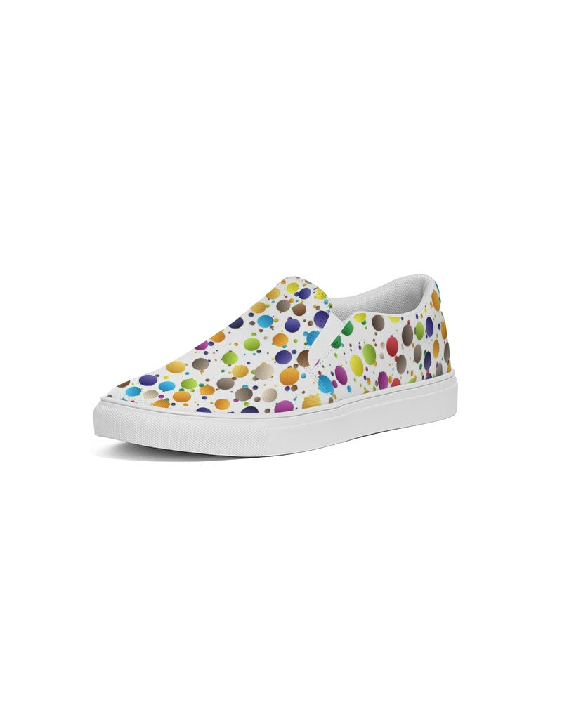 Happiness Men's Slip-On Canvas Shoe