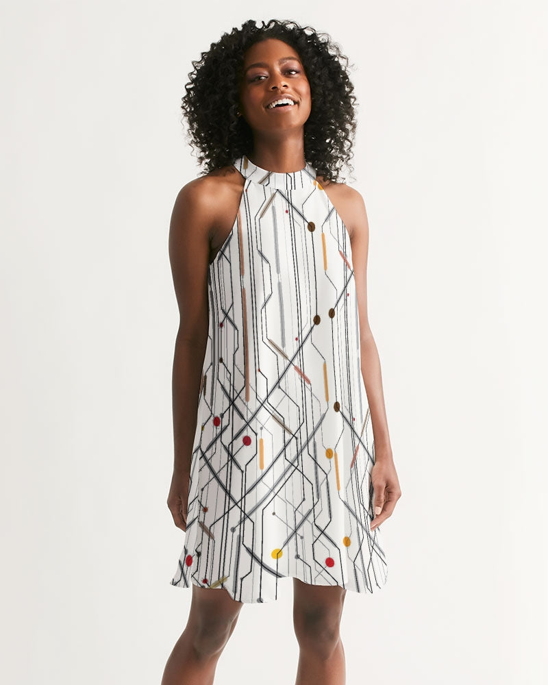 Circuit Women's Halter Dress