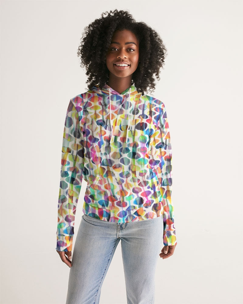 Vieste Women's All-Over Print Hoodie
