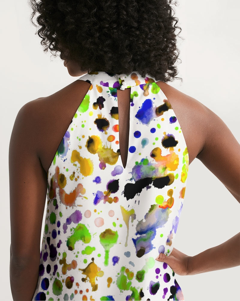 Funky Beast Women's Halter Dress | Always Get Lucky