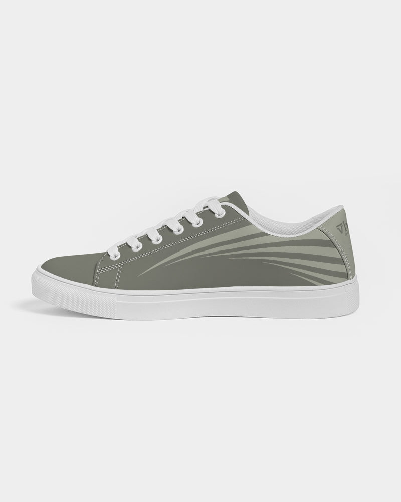 Solid State Of Mind Olive Men's Faux-Leather Sneaker