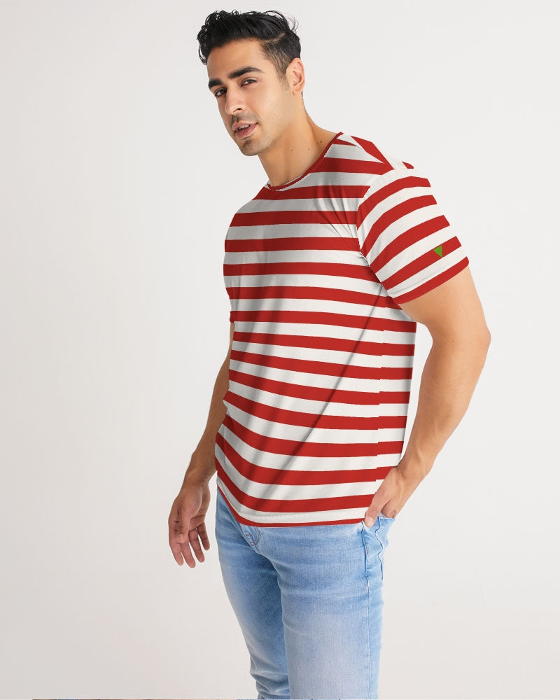 Classic Vluxe Red Stripe Men's Tee