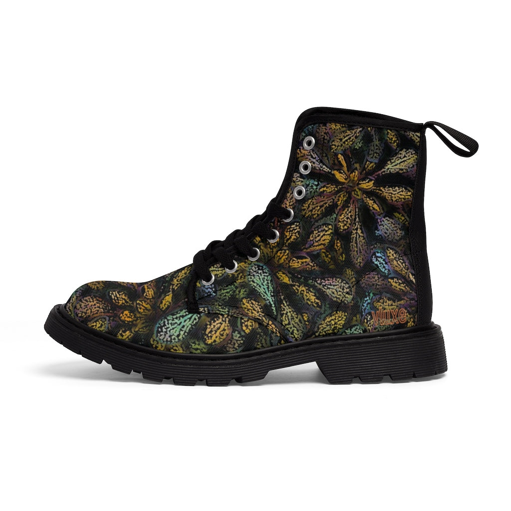 Desert Sunset Men's Canvas Boots