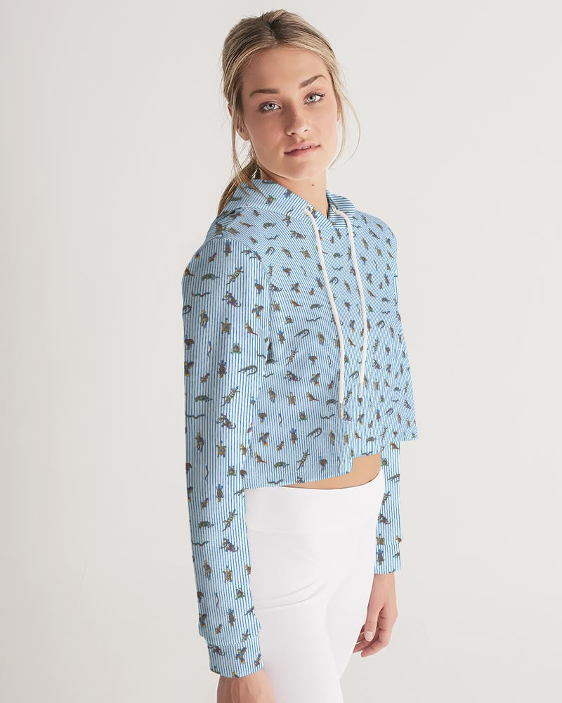 Amazona Women's Cropped Hoodie