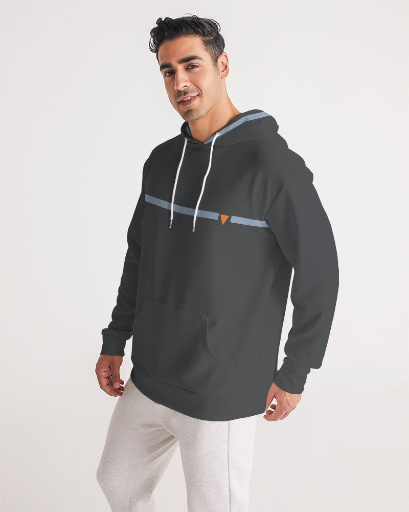 The Split Gray Men's Hoodie | always Get Lucky