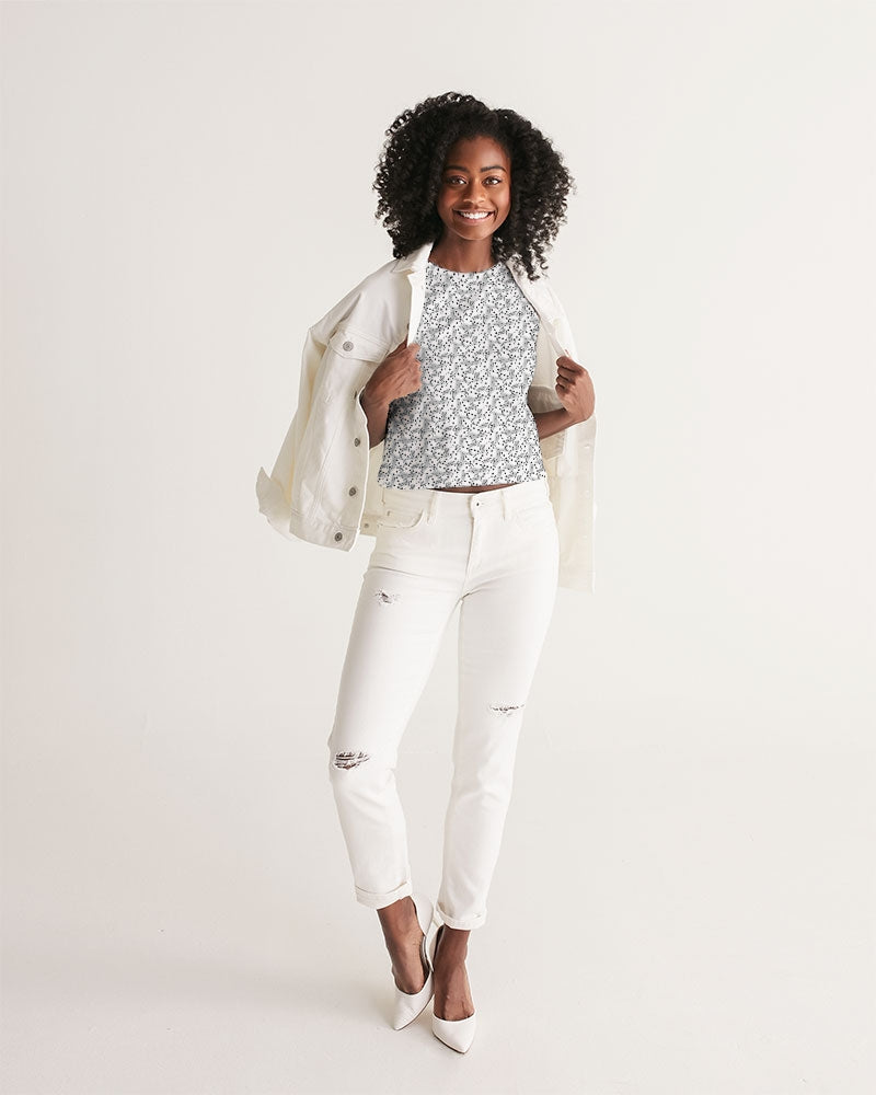 Roll The Dice Women's Cropped Tank | Always Get Lucky