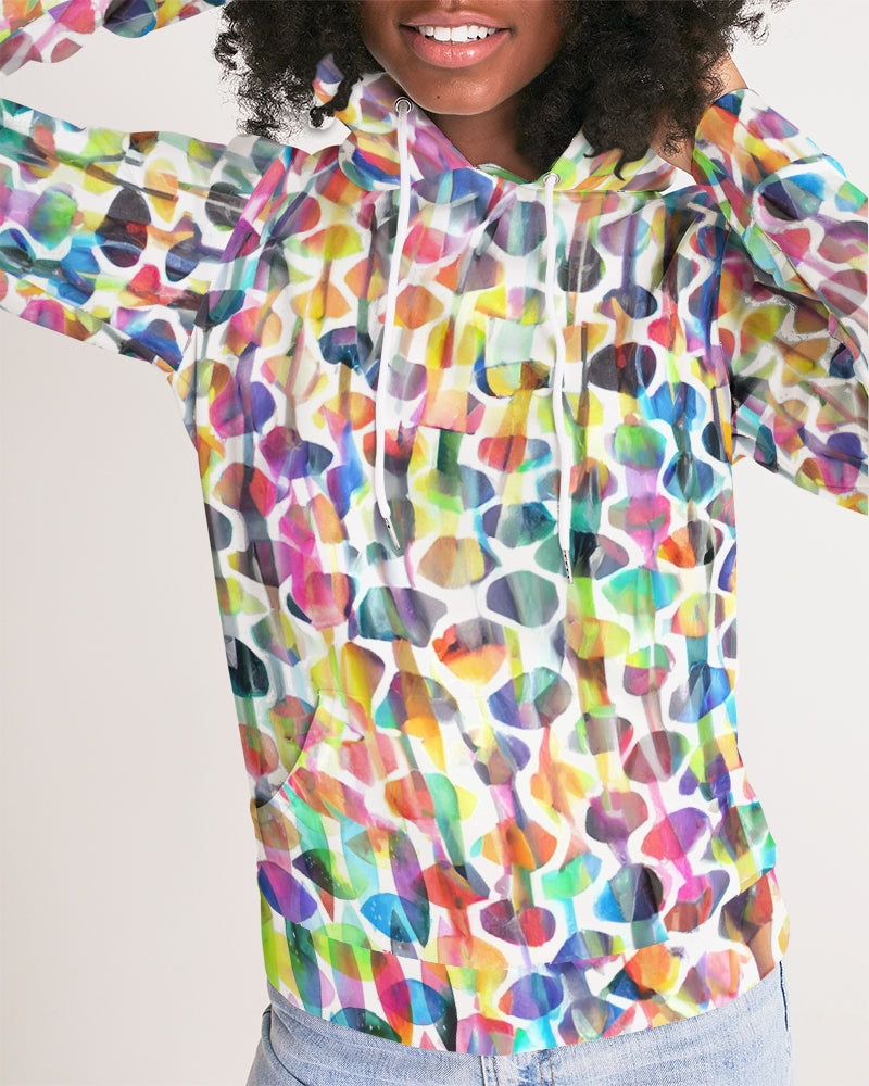 Vieste Women's All-Over Print Hoodie