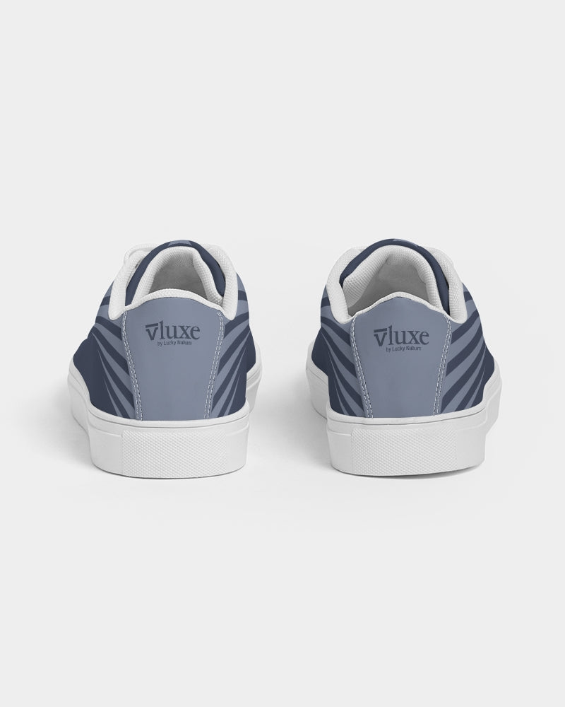 Solid State Of Mind Navy Men's Faux-Leather Sneaker