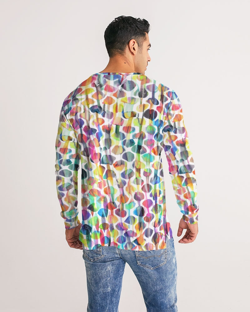 Vieste Men's All-Over Print Long Sleeve Tee