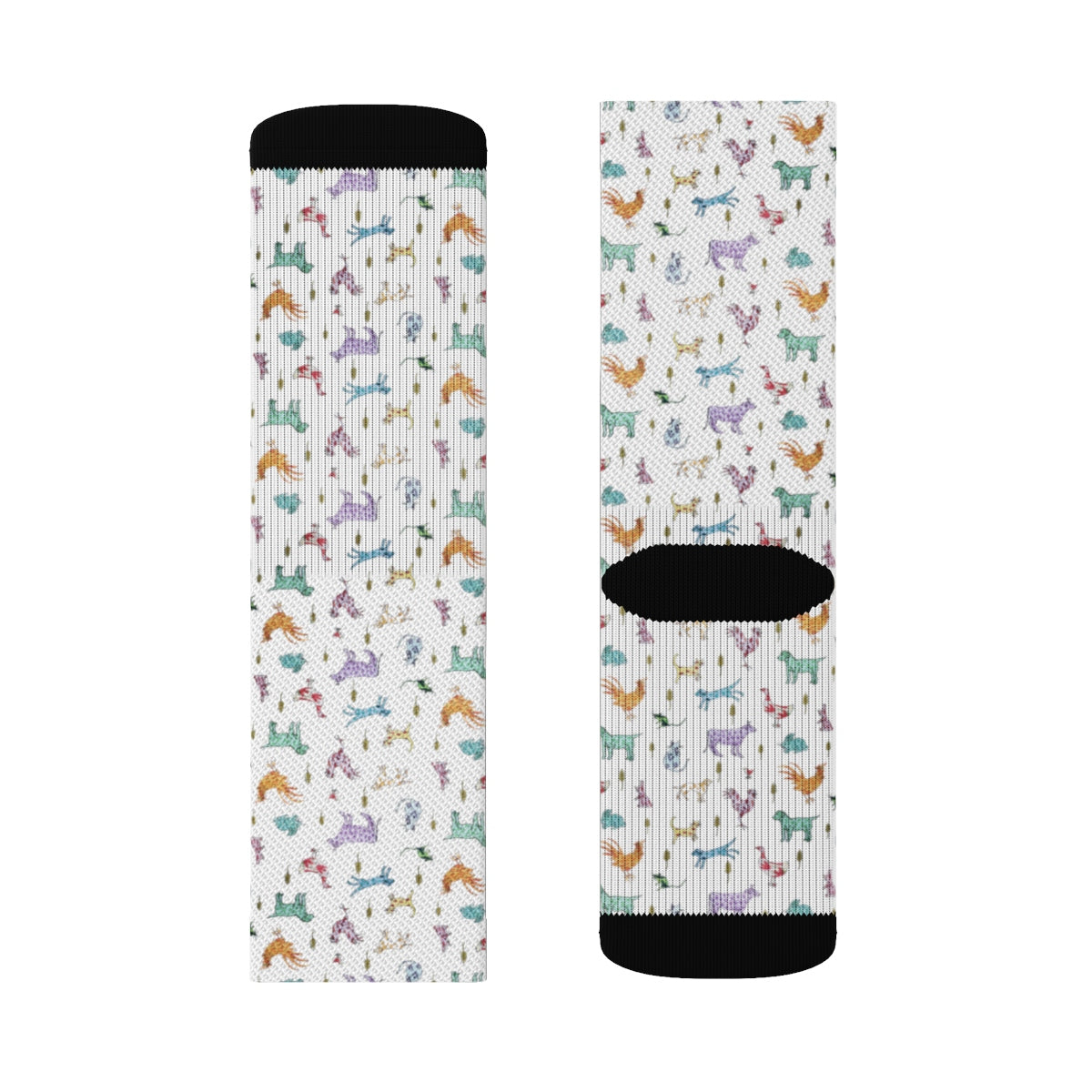 Noah's Fantasy White Socks