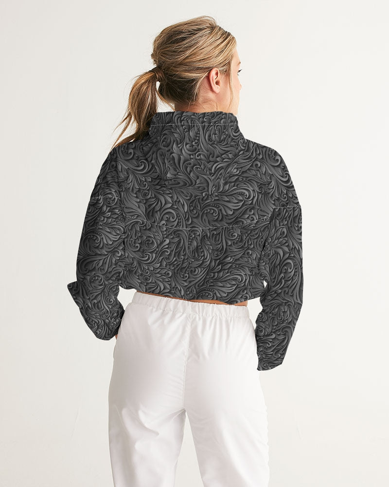 Massara Women's Cropped Windbreaker | Always Get Lucky