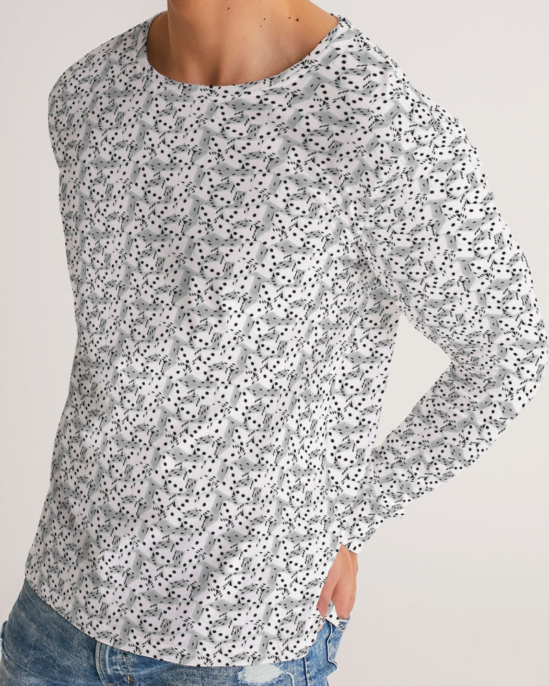 Roll The Dice Men's Long Sleeve Tee | Always Get Lucky