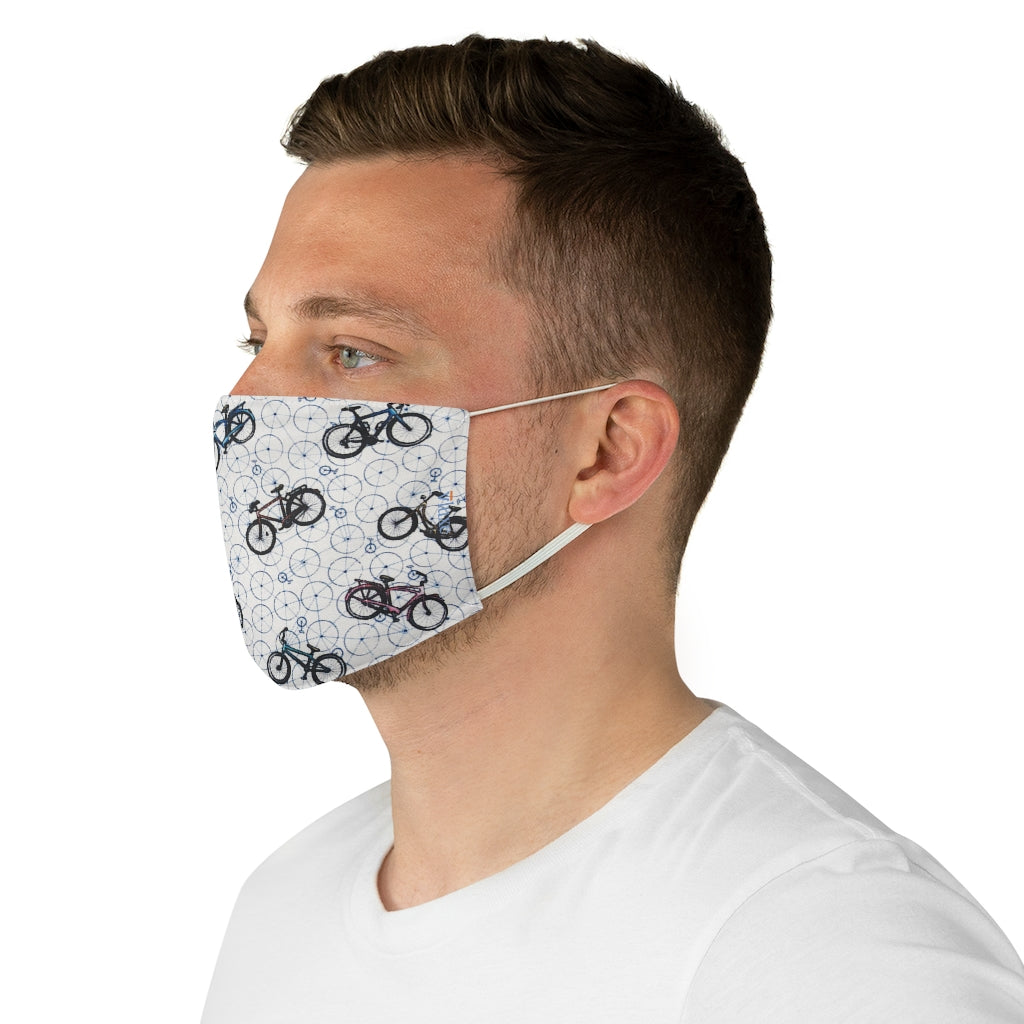 Bicycle Double Layer Fabric Face Mask