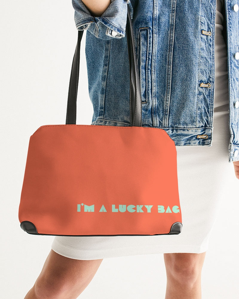 I'm A Lucky Bag Soda Orange Shoulder Bag