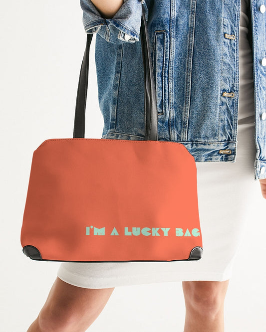 I'm A Lucky Bag Soda Orange Shoulder Bag