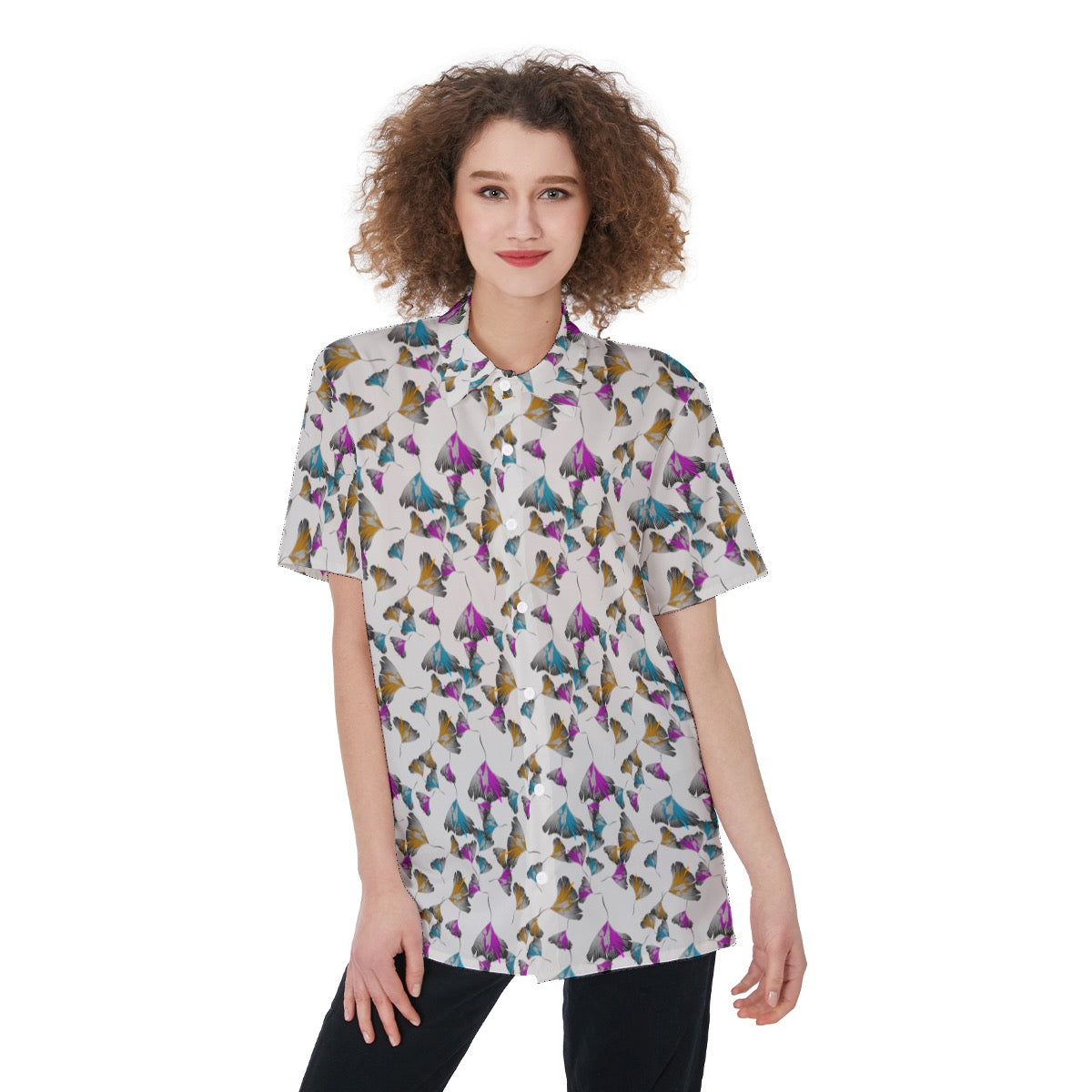 Zanzibar All-over Print Women's Blouse