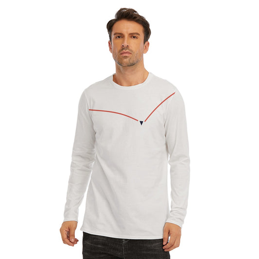 Vluxe Go Long Sleeve T-Shirt | Cotton in White